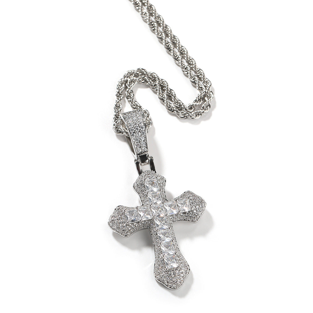 Apex Cross Necklace