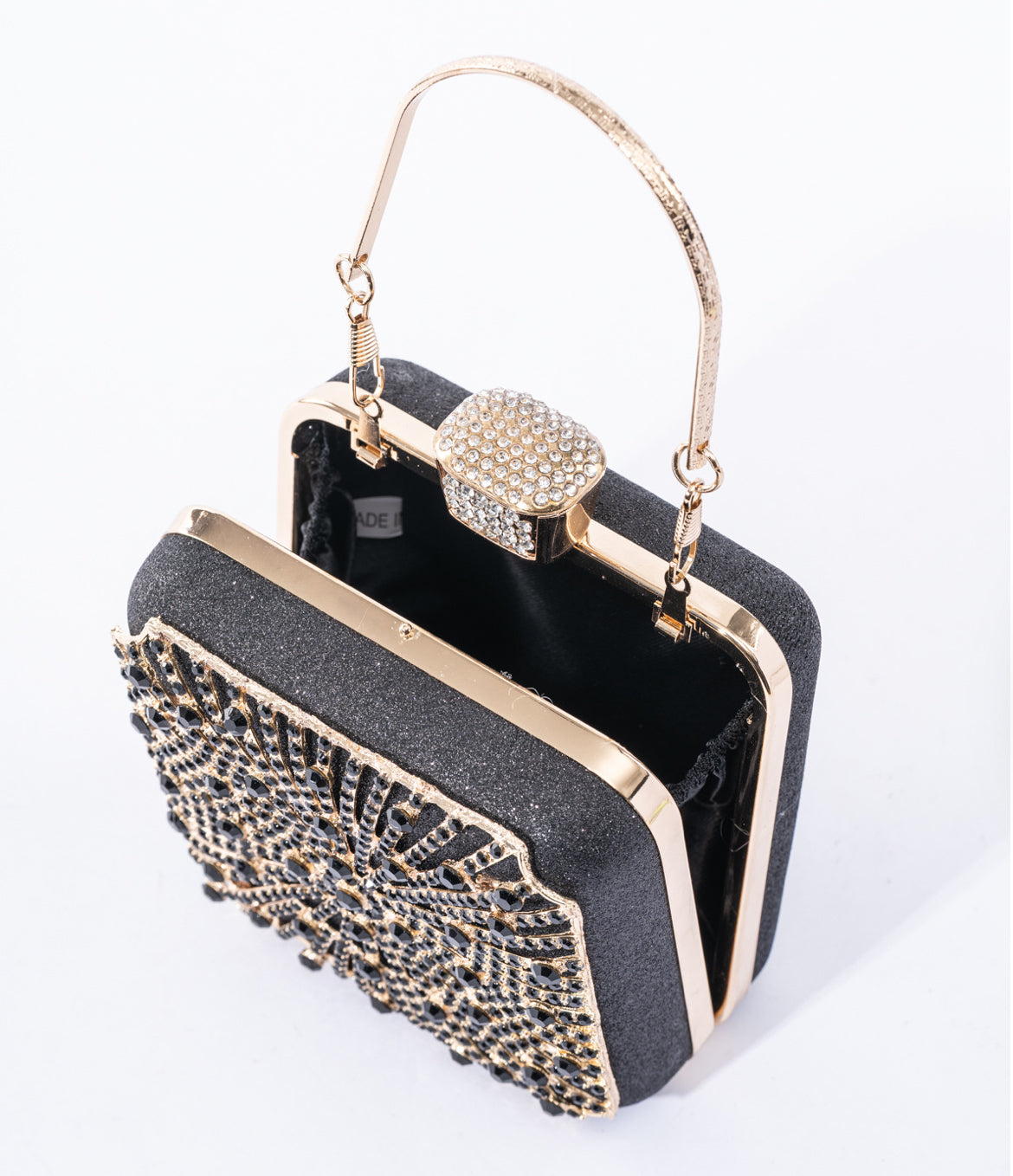 armor clutch black bag