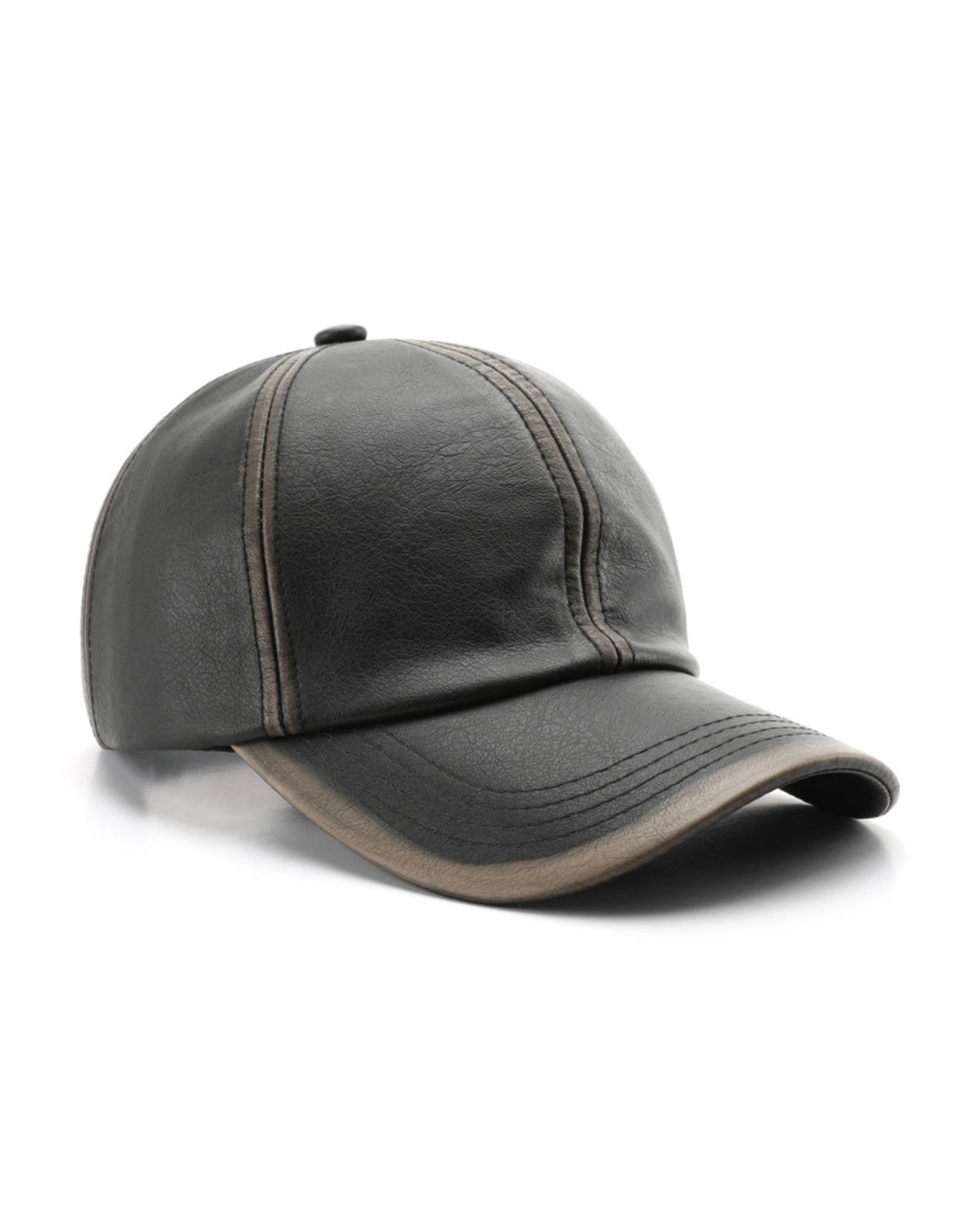 Aurel leather Cap