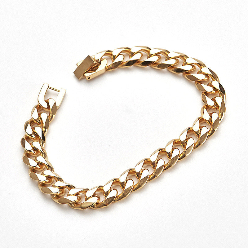 Retro Cuban Bracelet