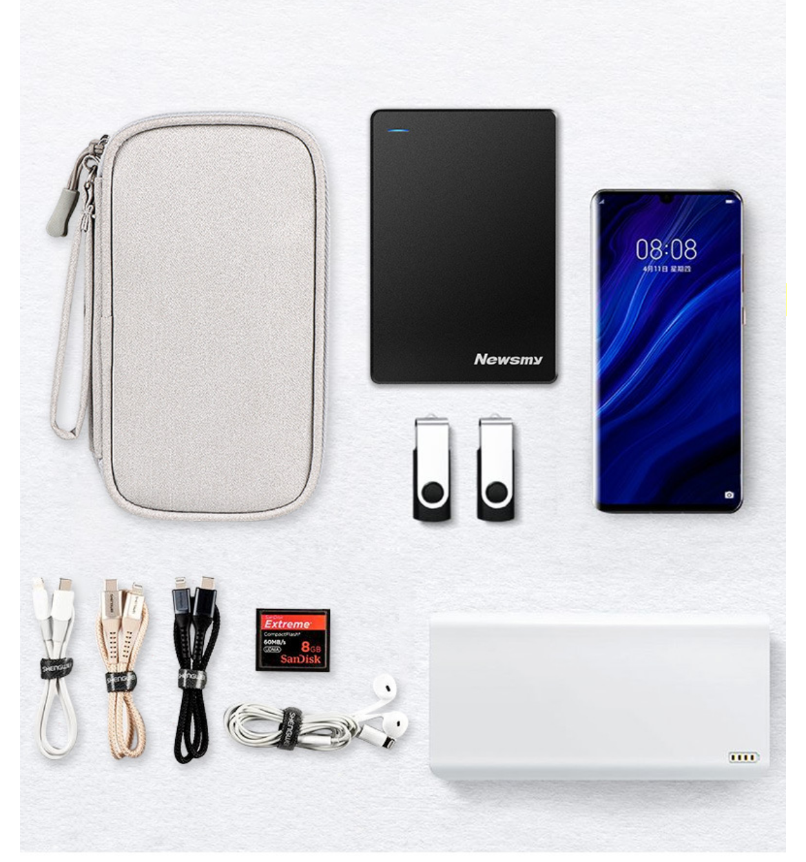 Charger organizer bag