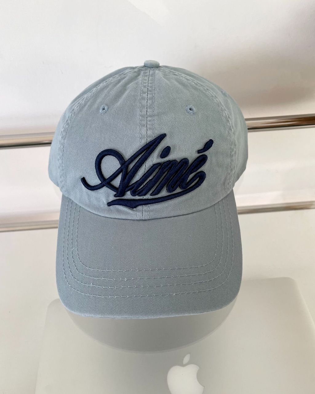 Aime signature curve cap