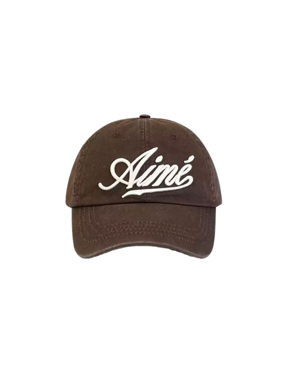 Aime signature curve cap