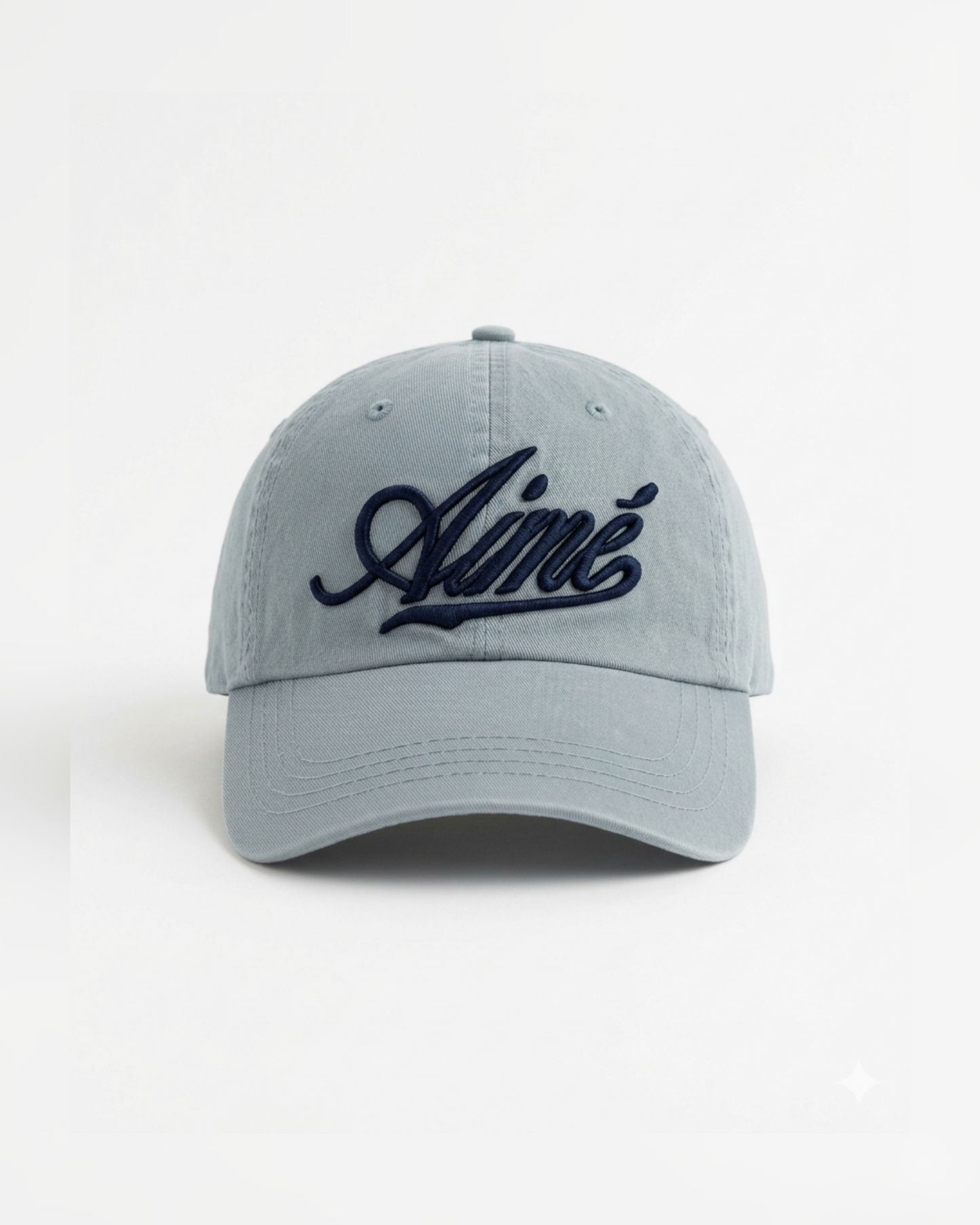 Aime signature curve cap