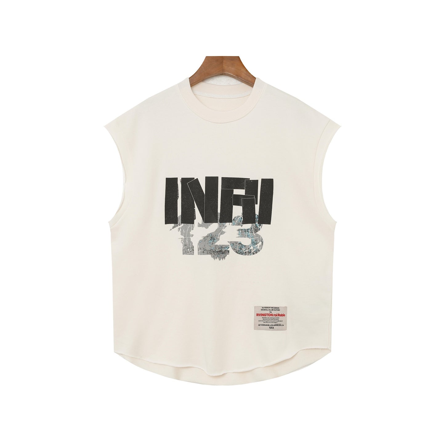 Reve armless ripped tee