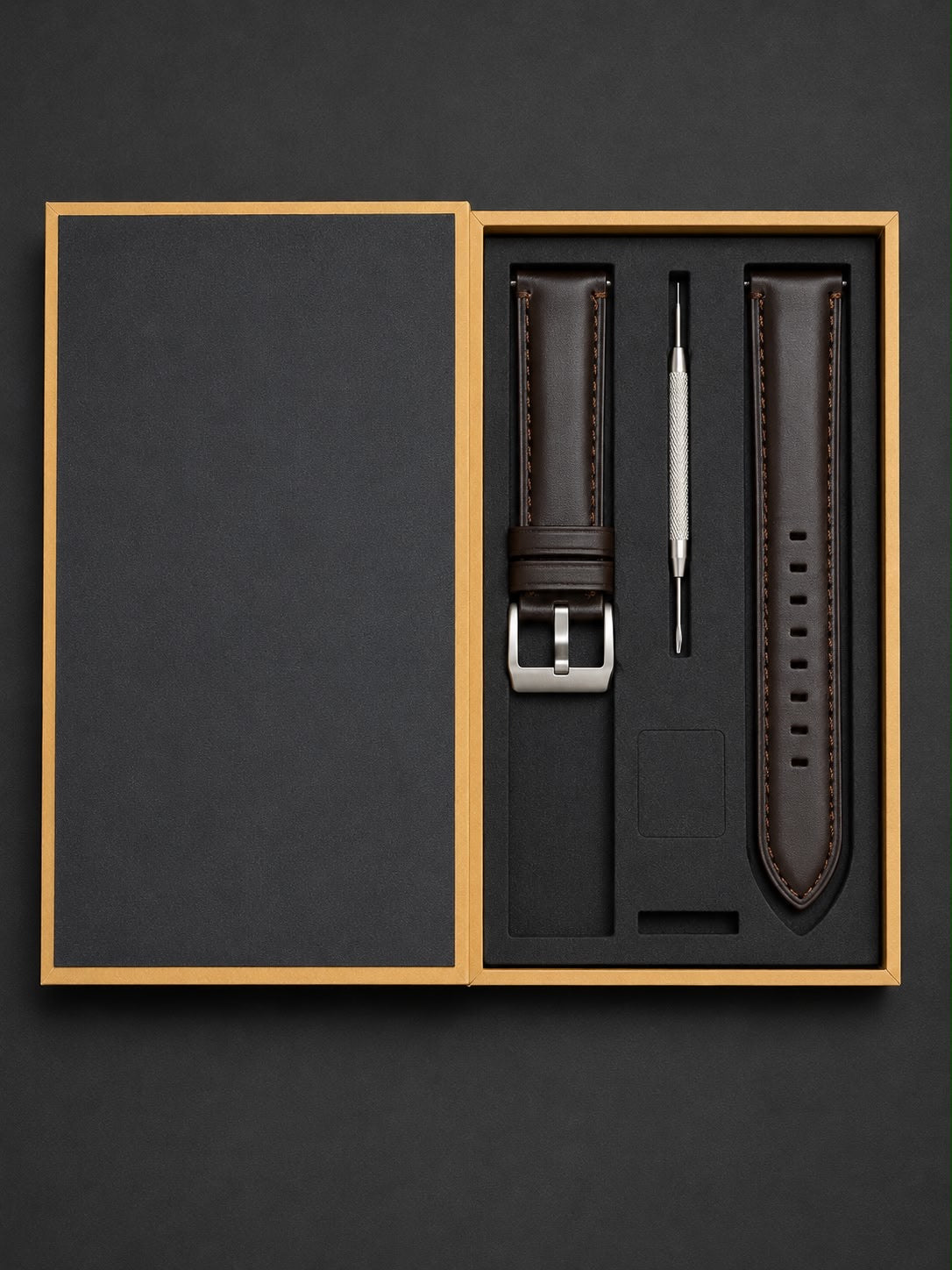 The Brags Vault Leather Watch