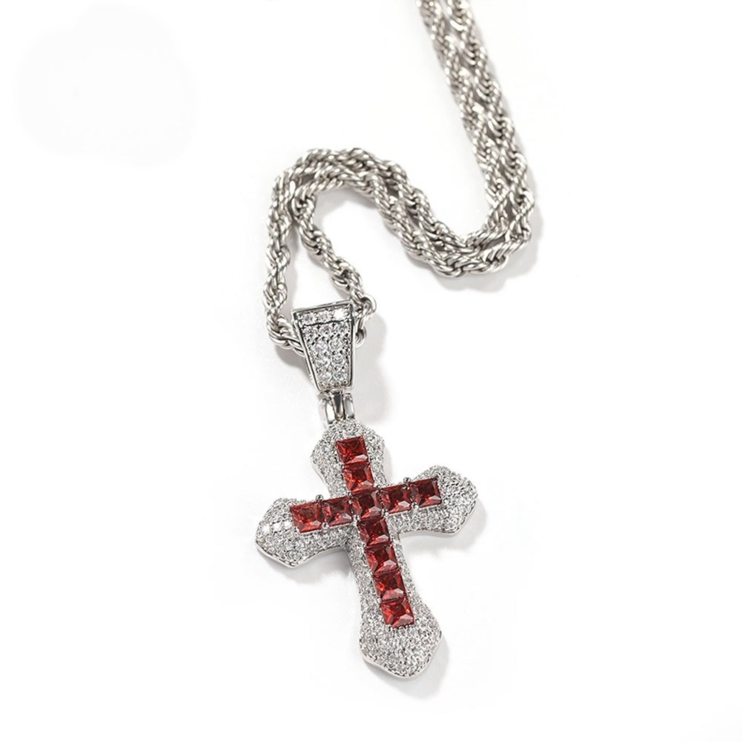 Apex Cross Necklace