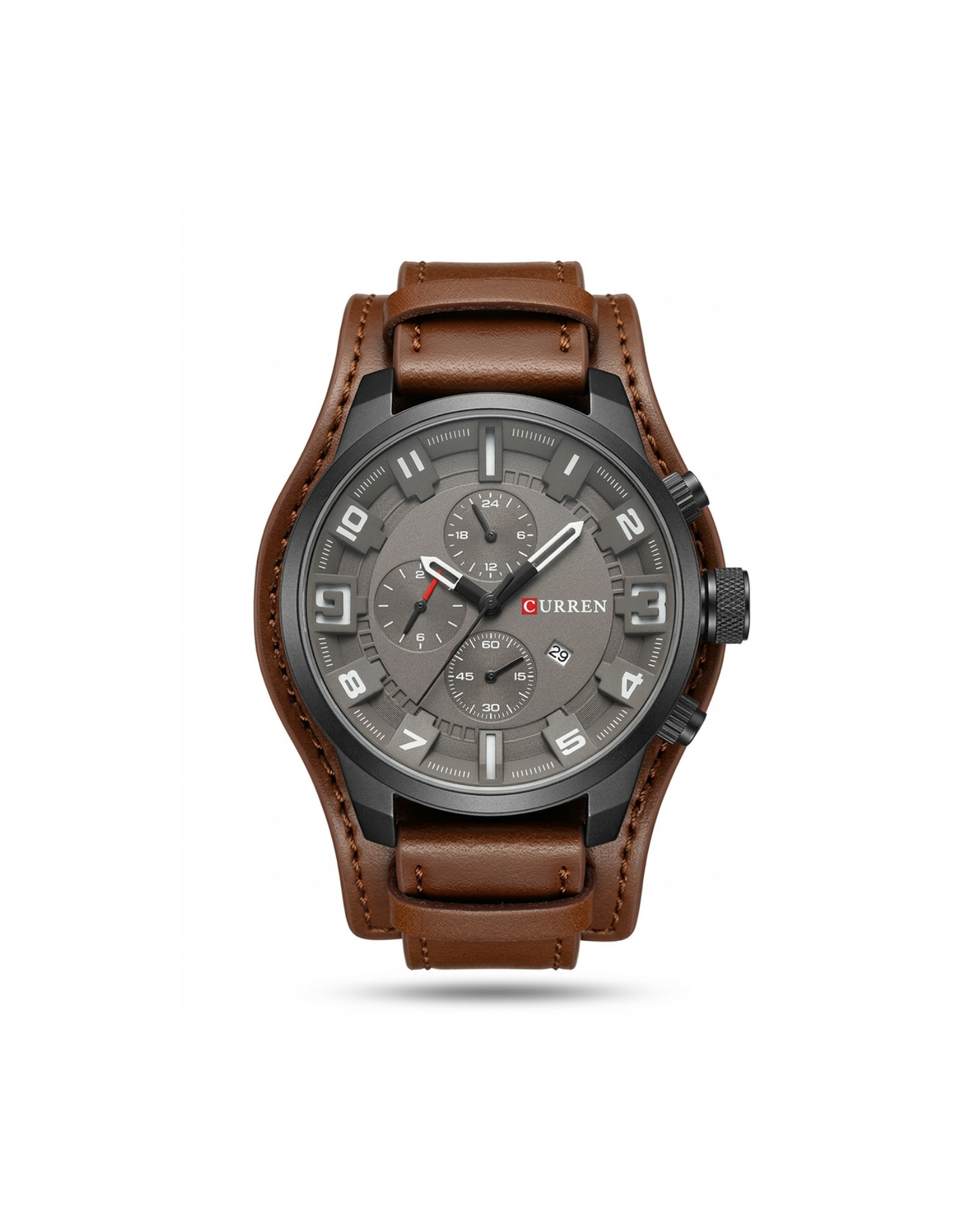 Curren Bold Leather Watch