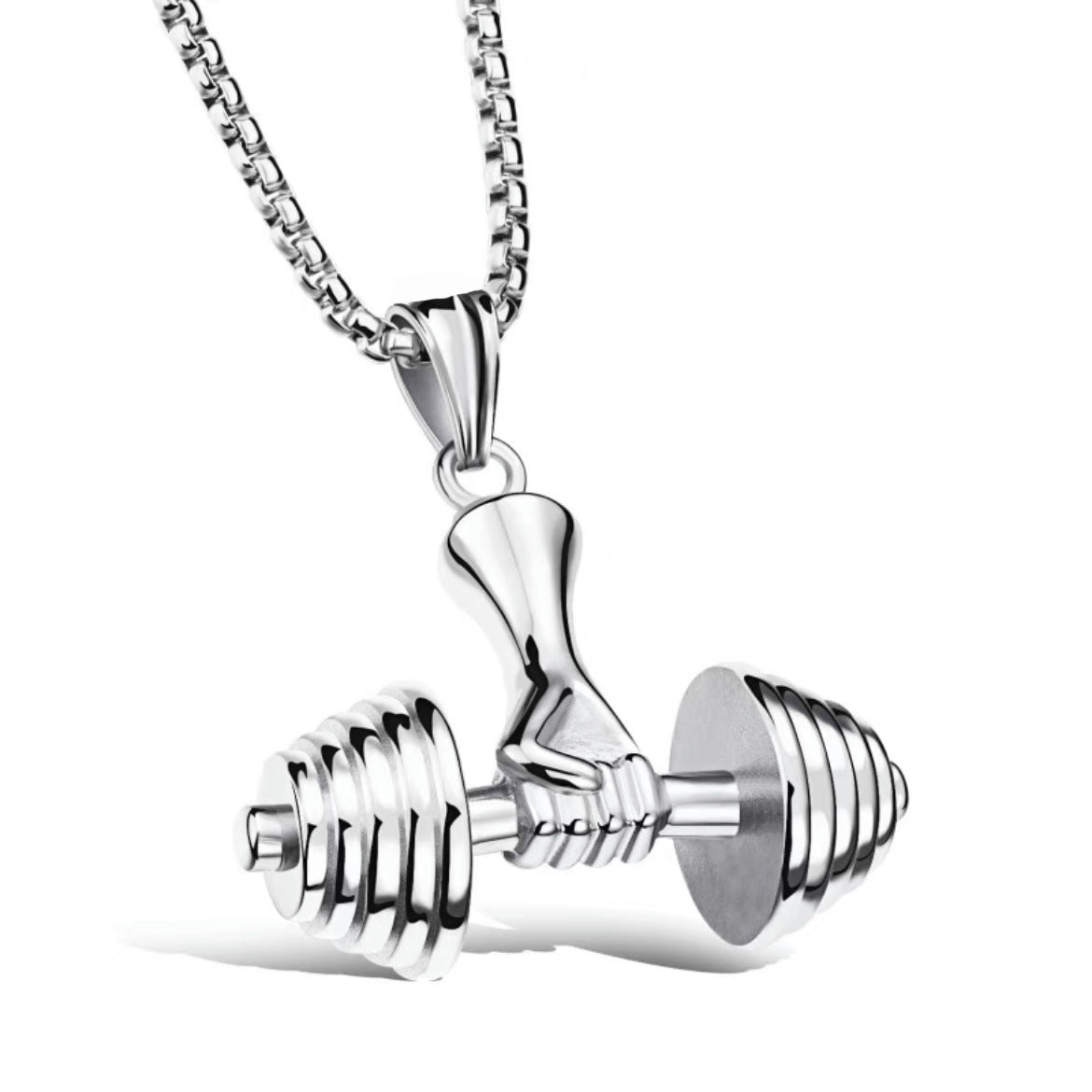Dumbbell pendant