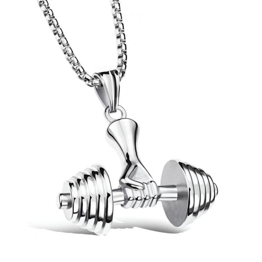 Dumbbell pendant