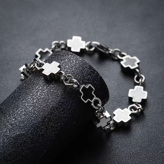 Crucifix bracelet