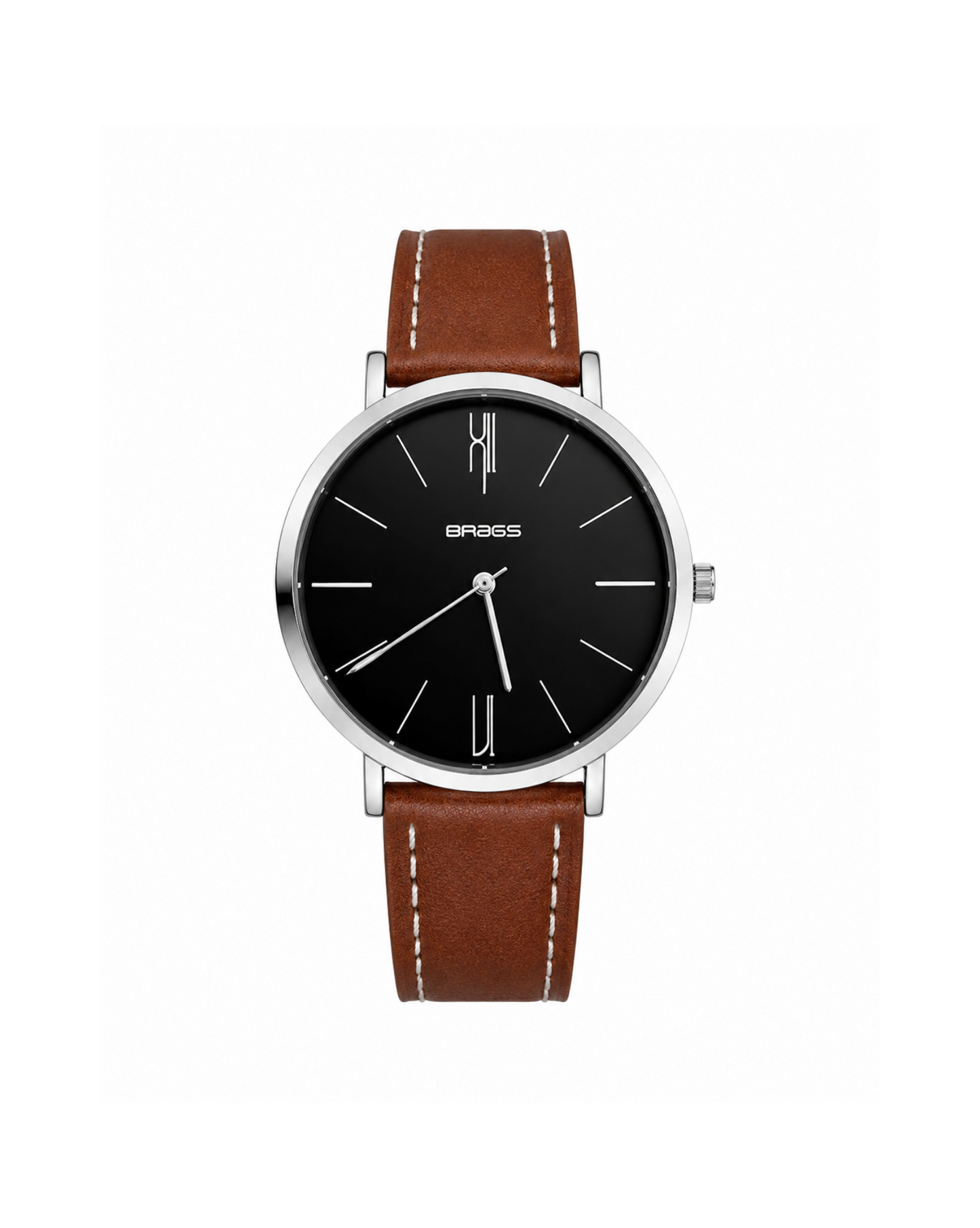 The Brags Vault Leather Watch