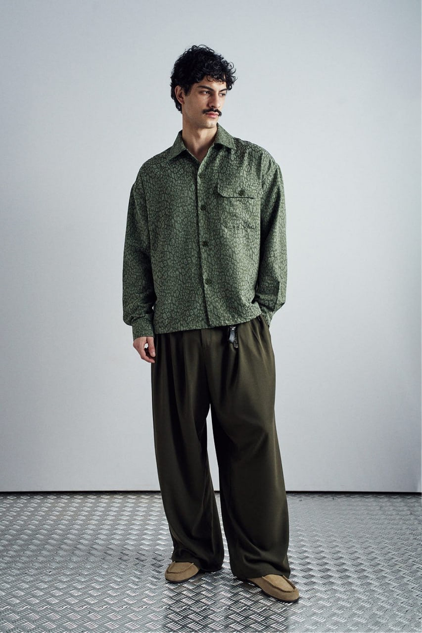Kaen Jacquard Shirt oversized fit