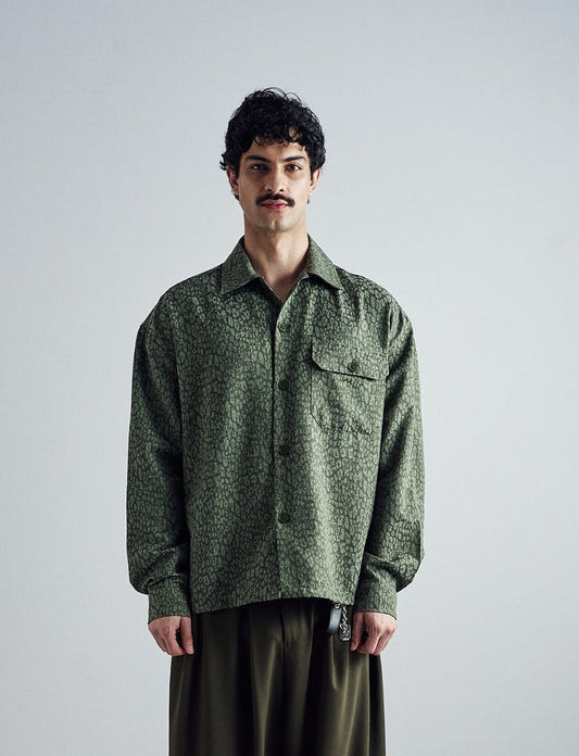 Kaen Jacquard Shirt oversized fit
