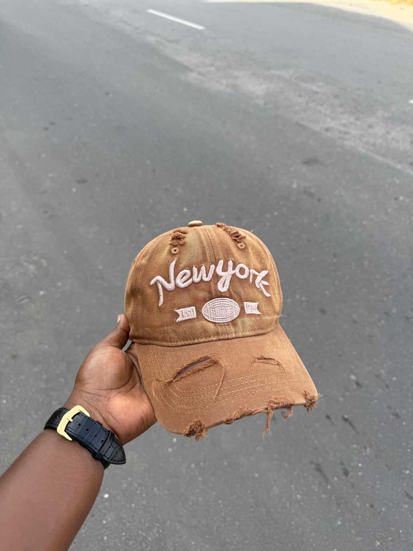 NY Ripped Cap
