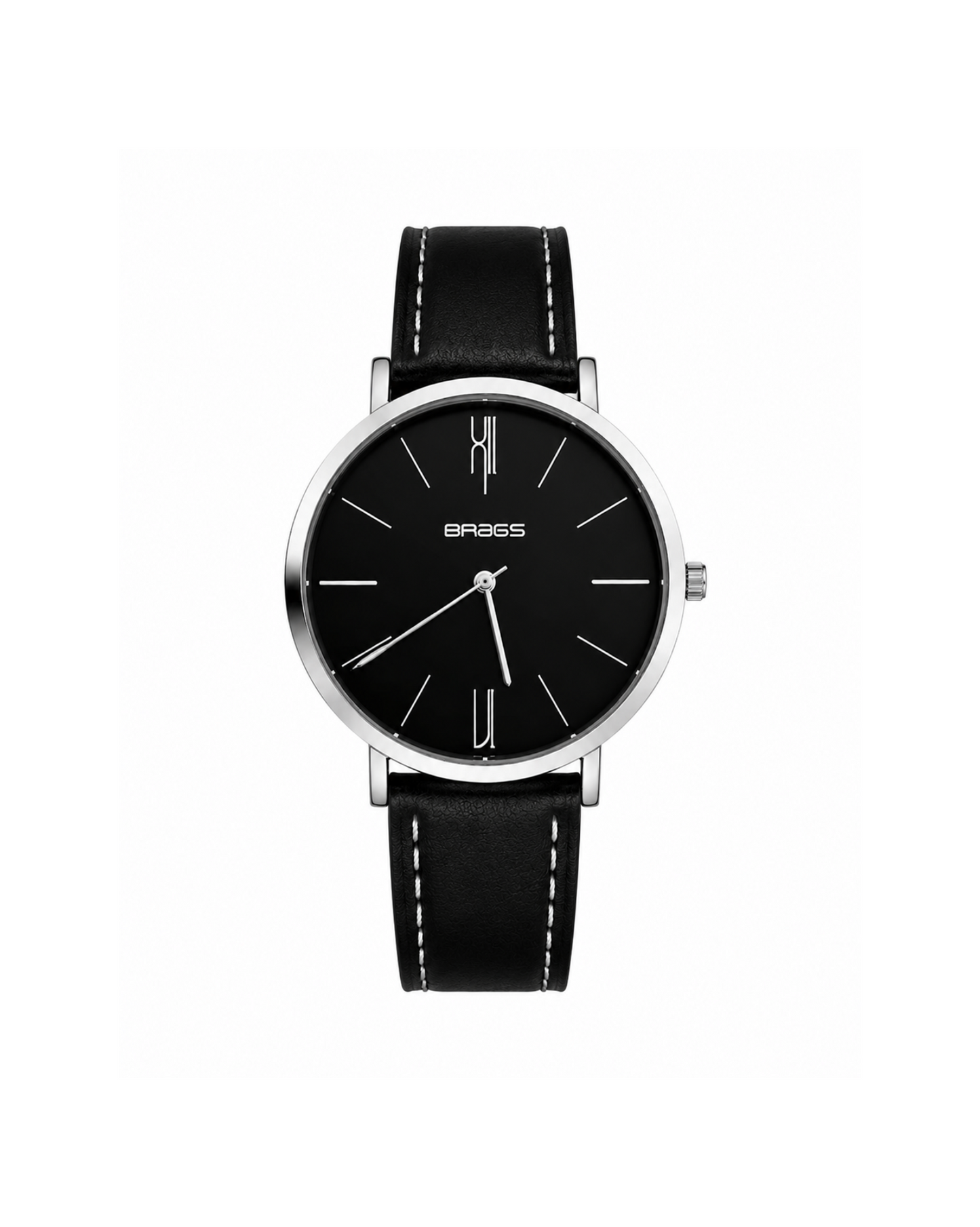 The Brags Vault Leather Watch