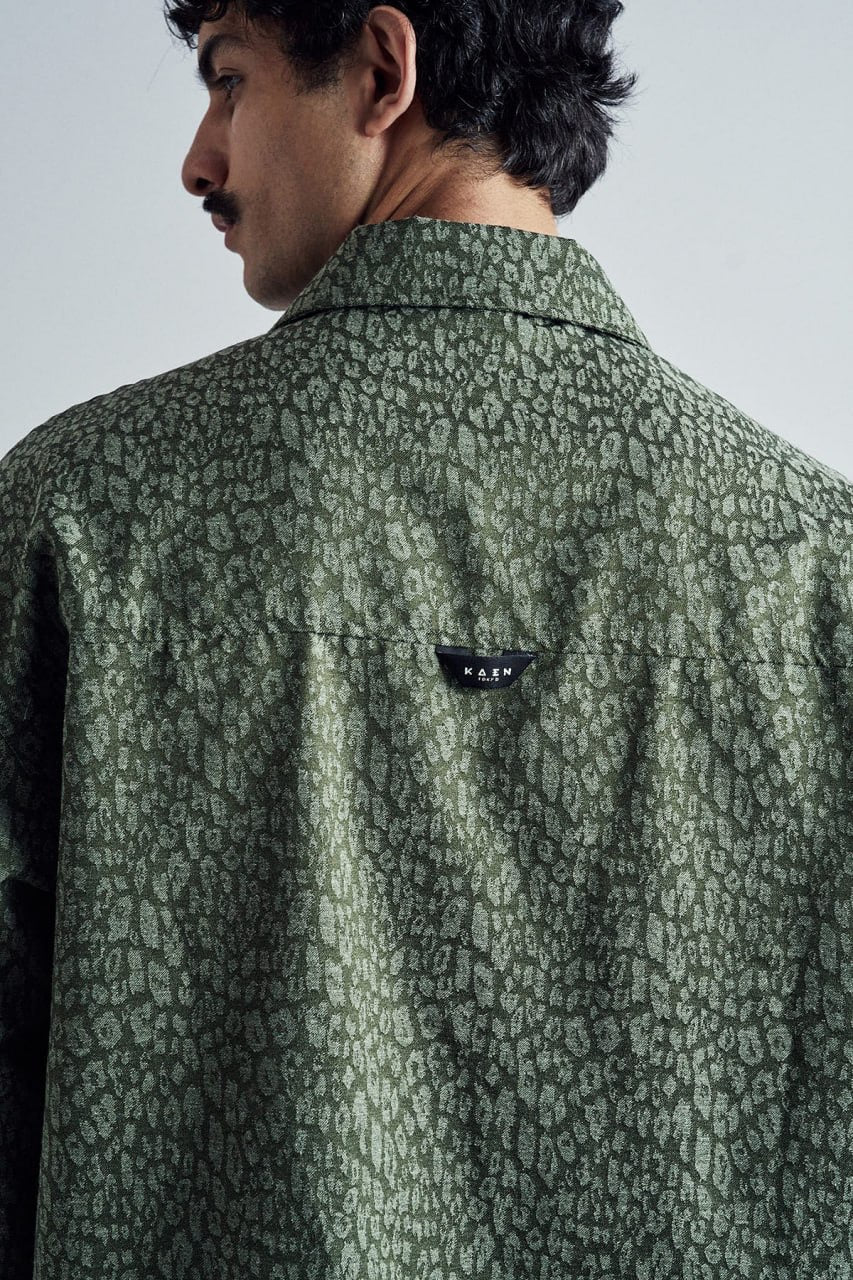 Kaen Jacquard Shirt oversized fit