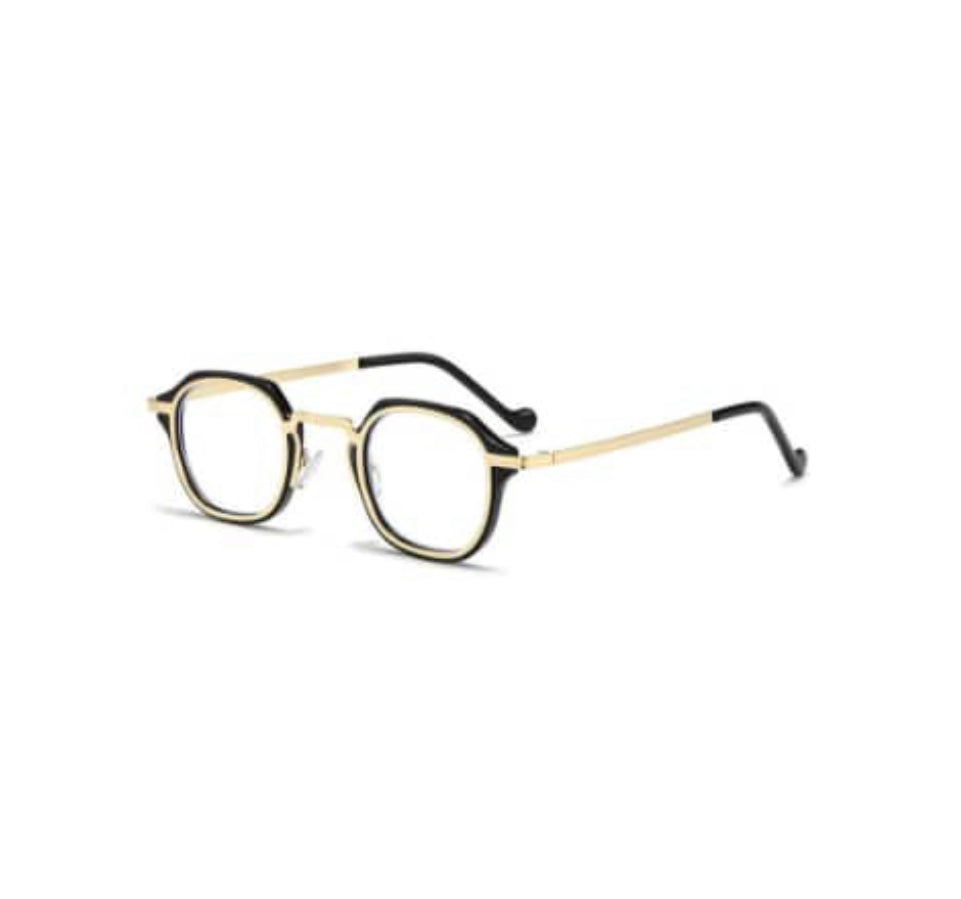 Metallic tech trend frame