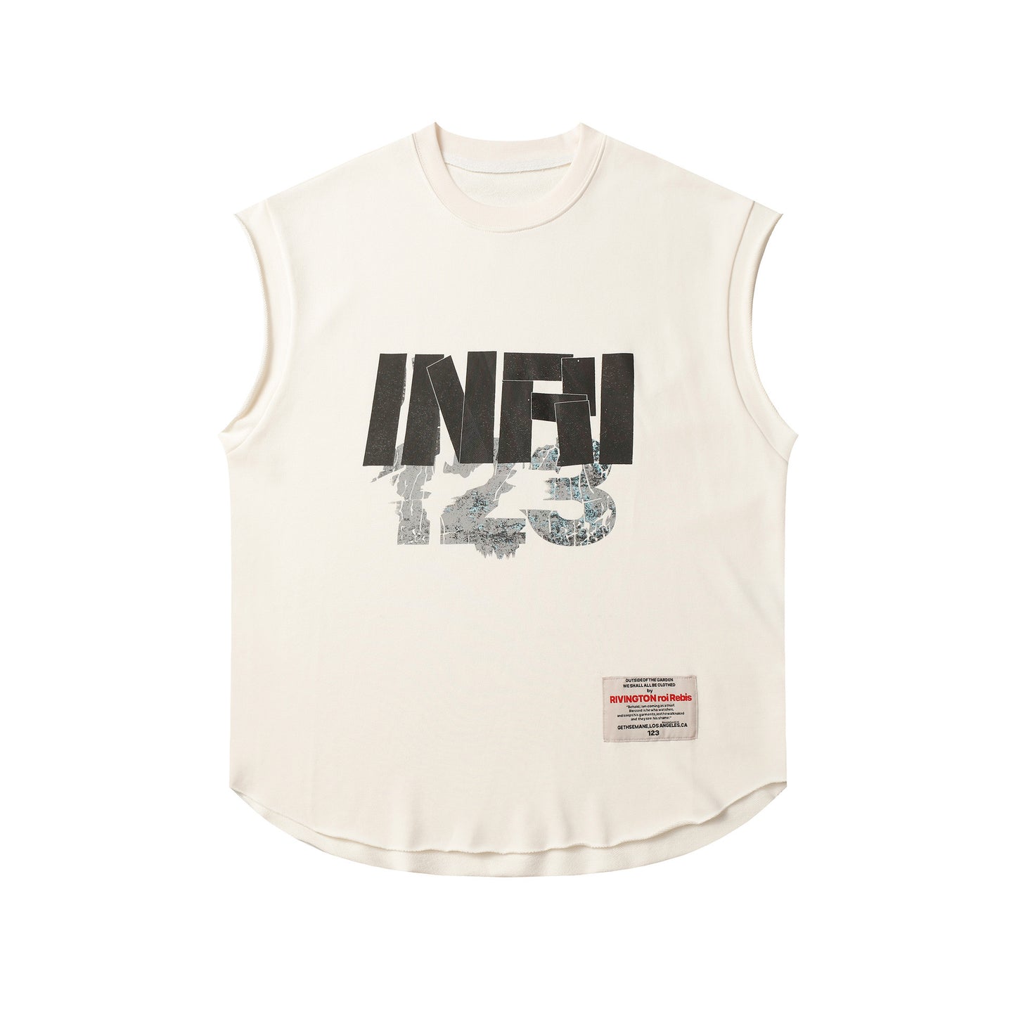 Reve armless ripped tee