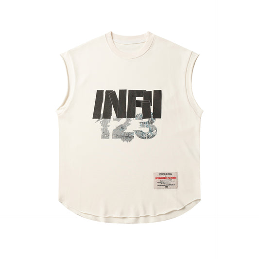 Reve armless ripped tee