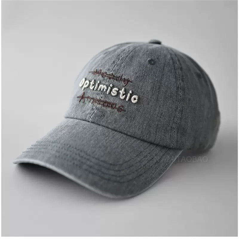 Optimistic Print baseball Cap