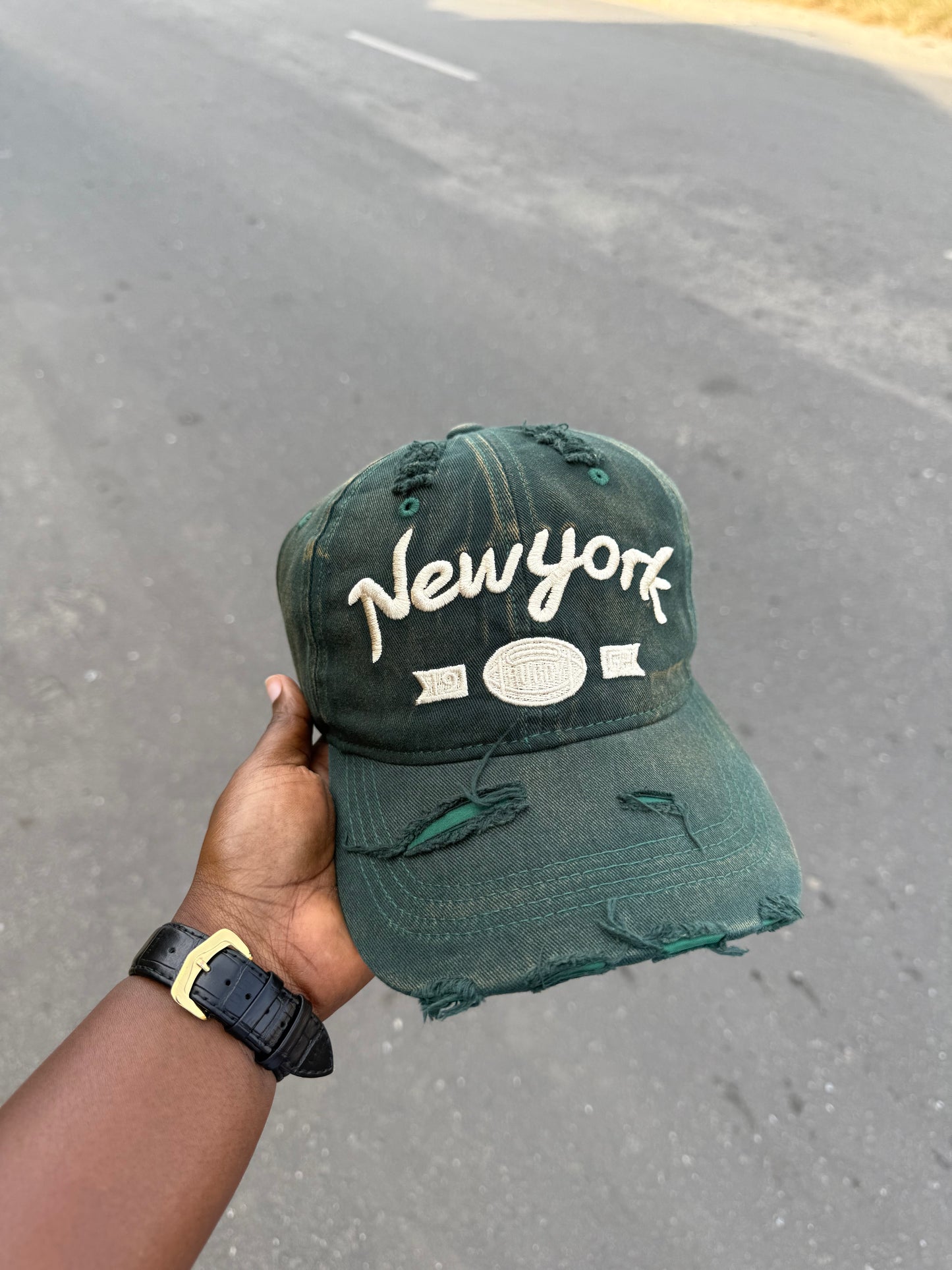 NY Ripped Cap