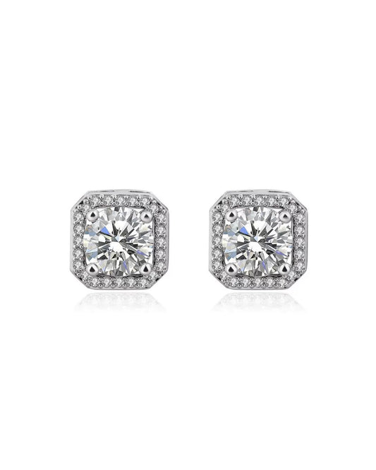 Brags Moissanite Hallo Cushion