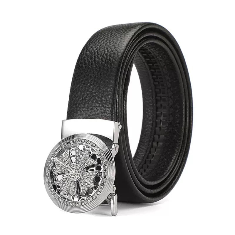 Time Runa genuine leather belt