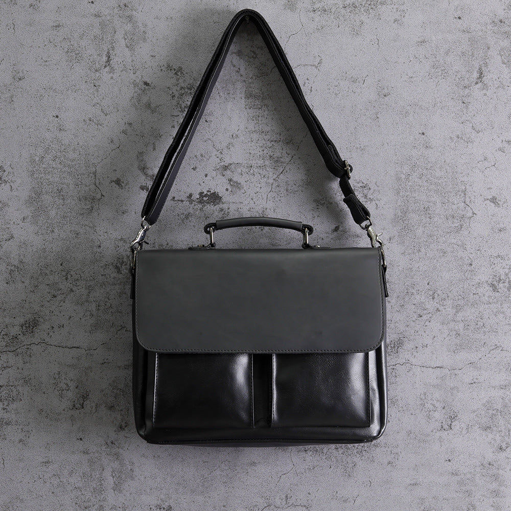 Vector leather bag