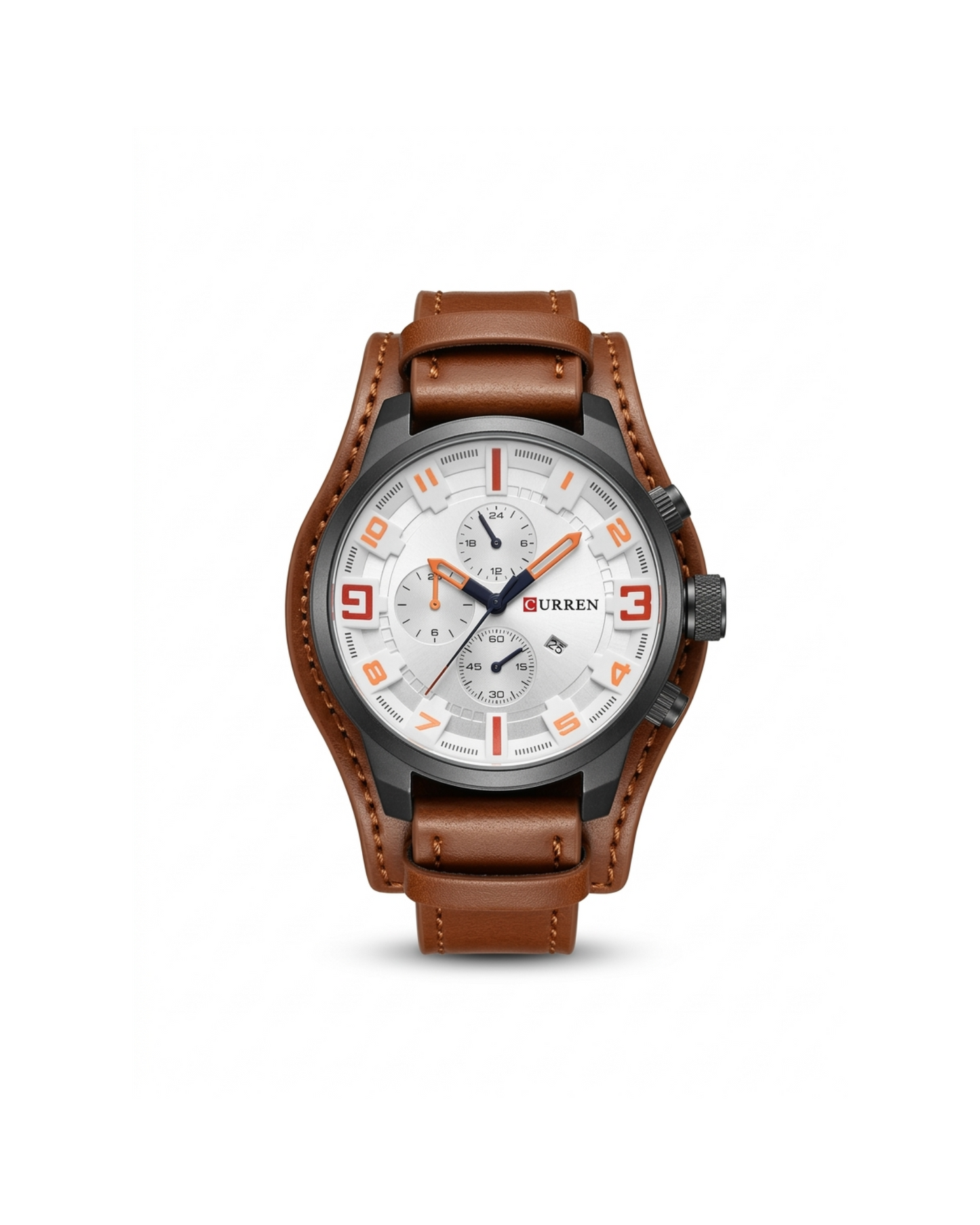 Curren Bold Leather Watch
