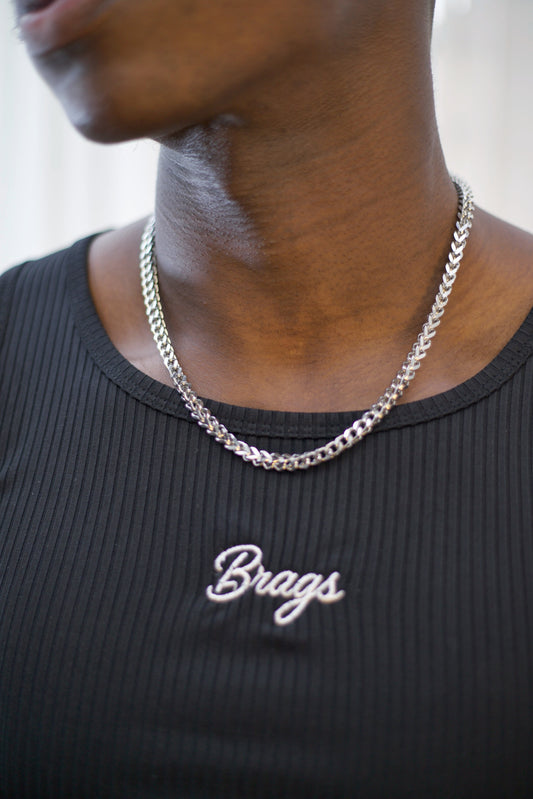 Chrome King Cuban necklace