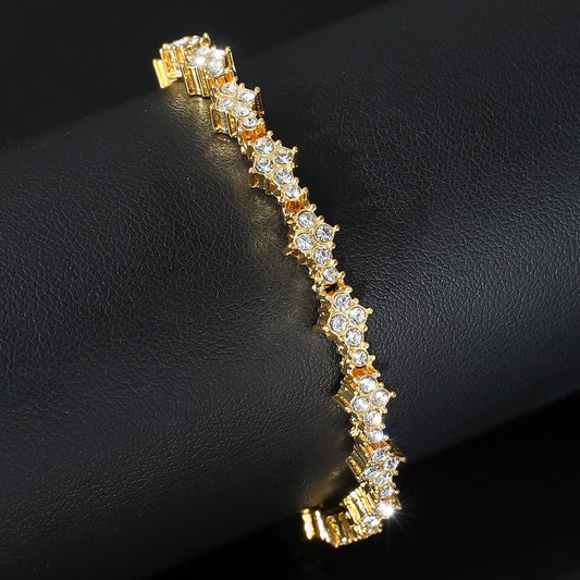 Snowflake Tennis bracelet
