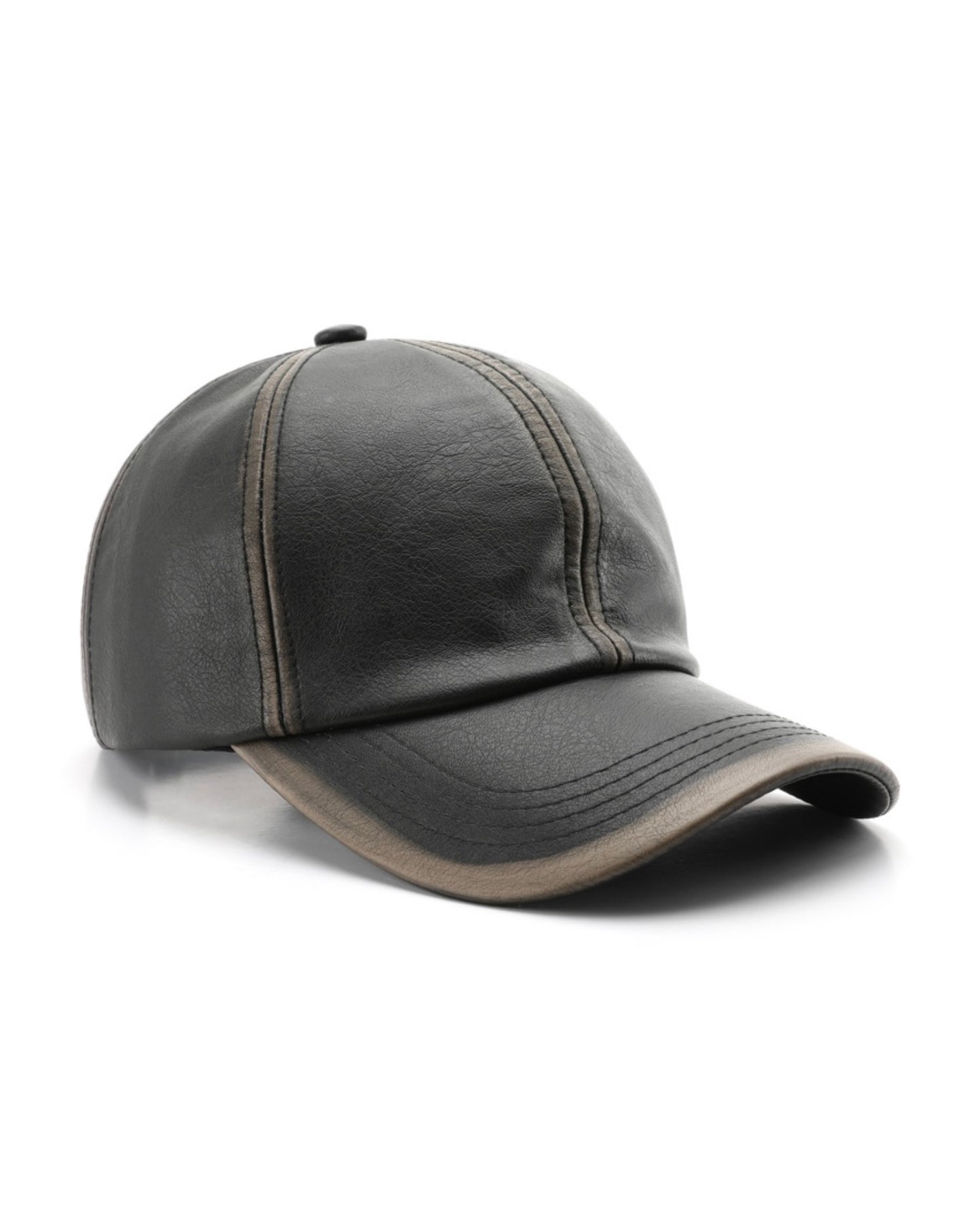 Aurel leather Cap