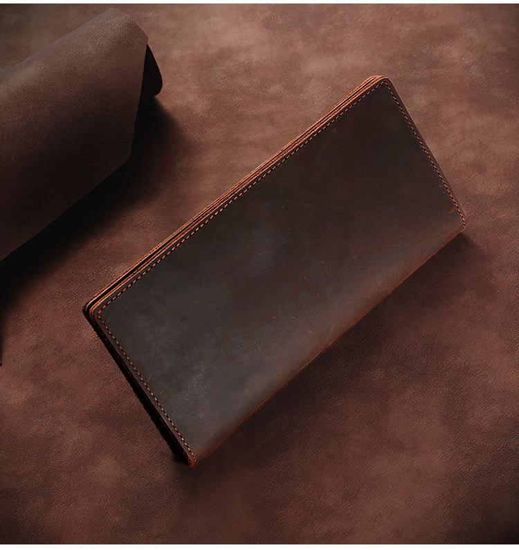 Aux leather wallet