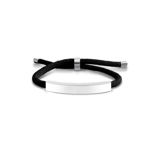 Adjustable drawstring bracelet