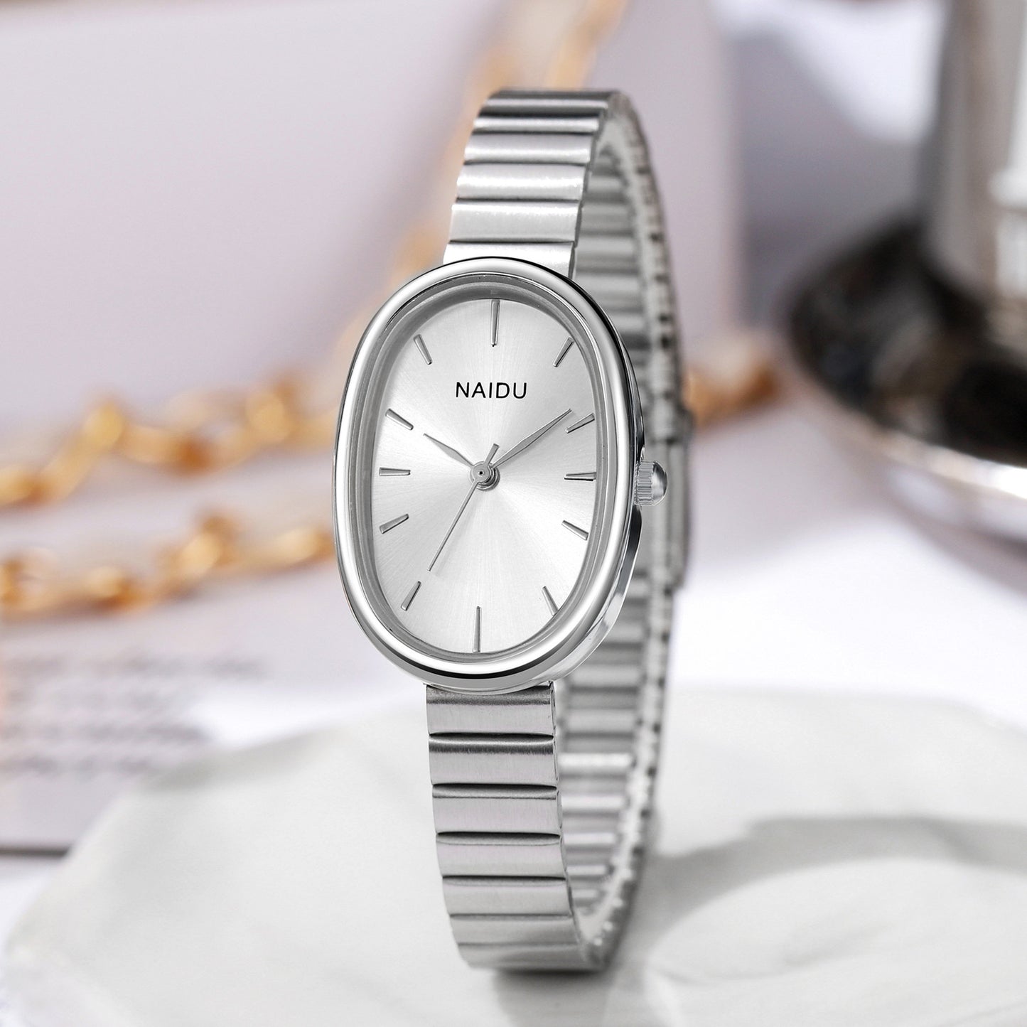 Naidu Vintage Mesh Watch