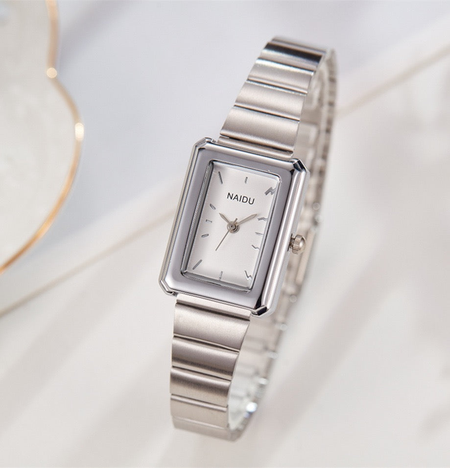 Rectangle Shaped Naidu Watch