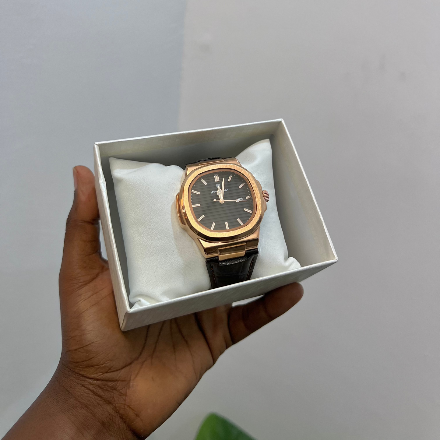 Poedagar Leather watch