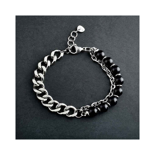 Bead Cuban Bracelet