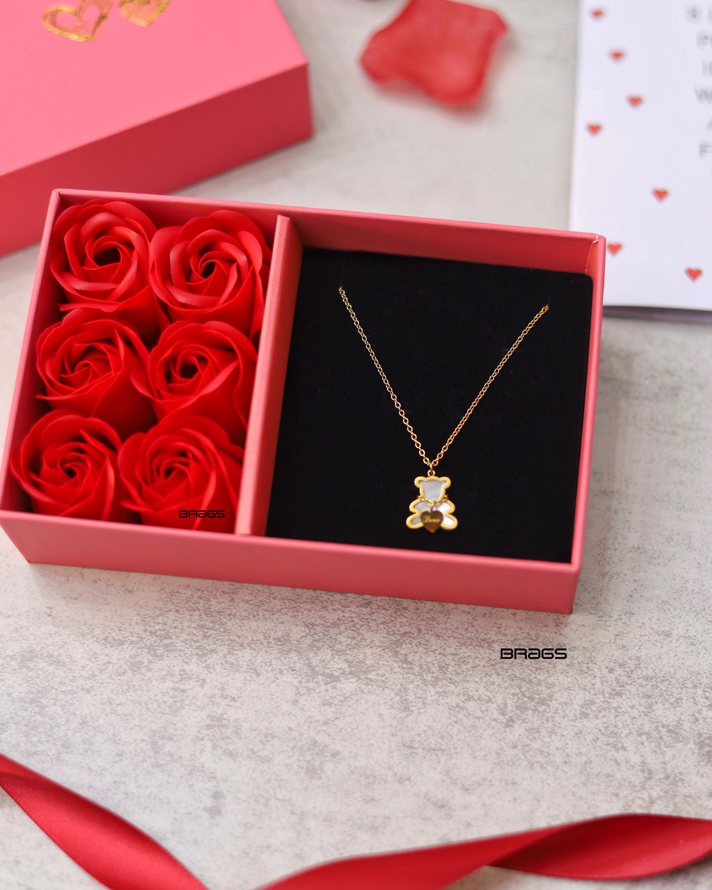 Love Box for Her (Panda Baby Necklace)