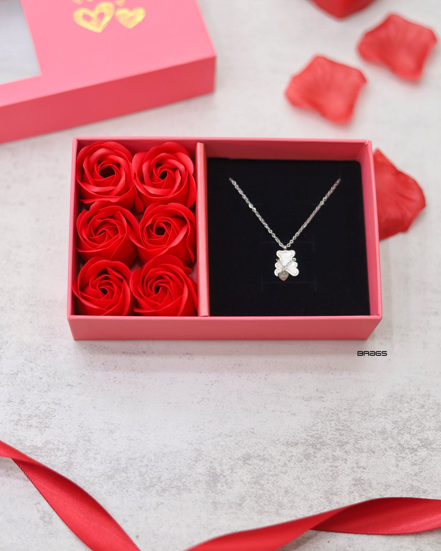 Love Box for Her (Panda Baby Necklace)