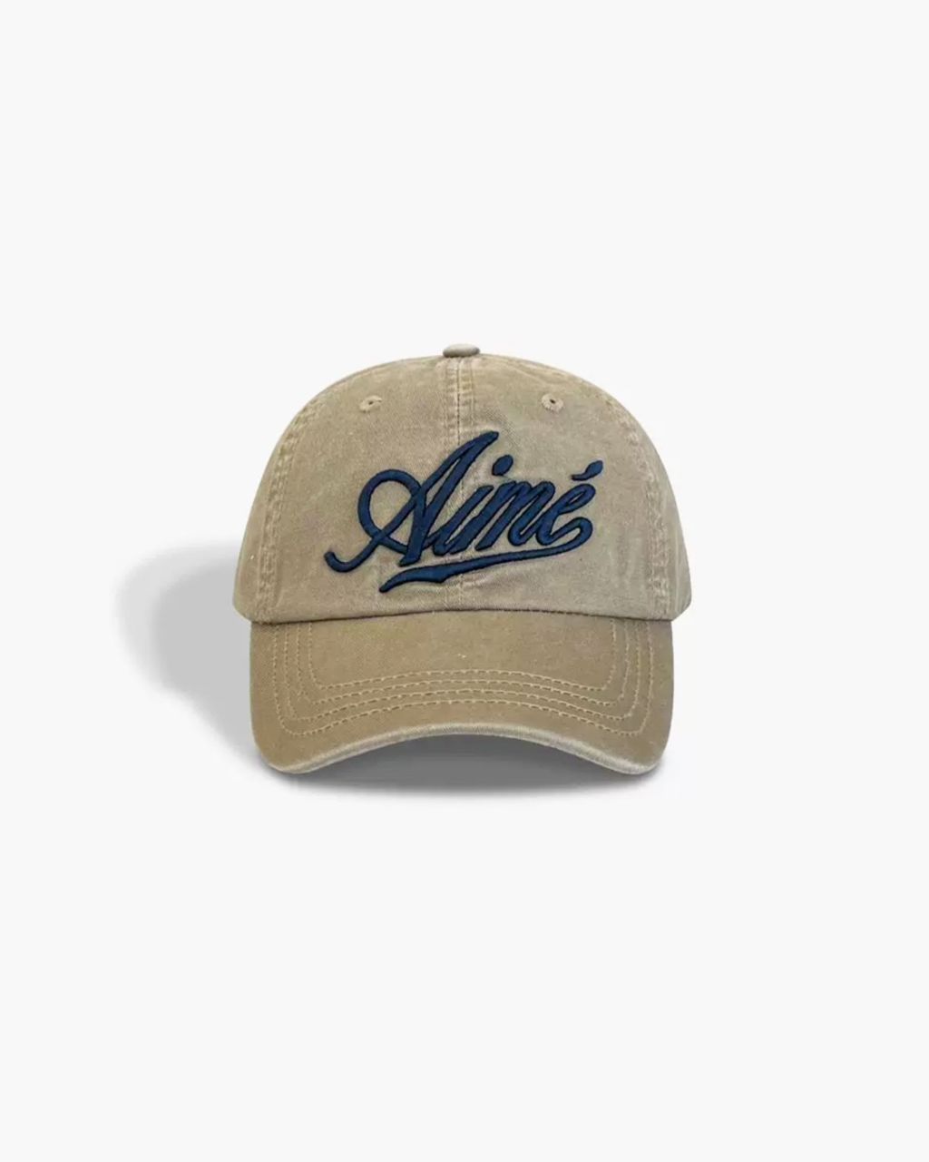 Aime signature curve cap