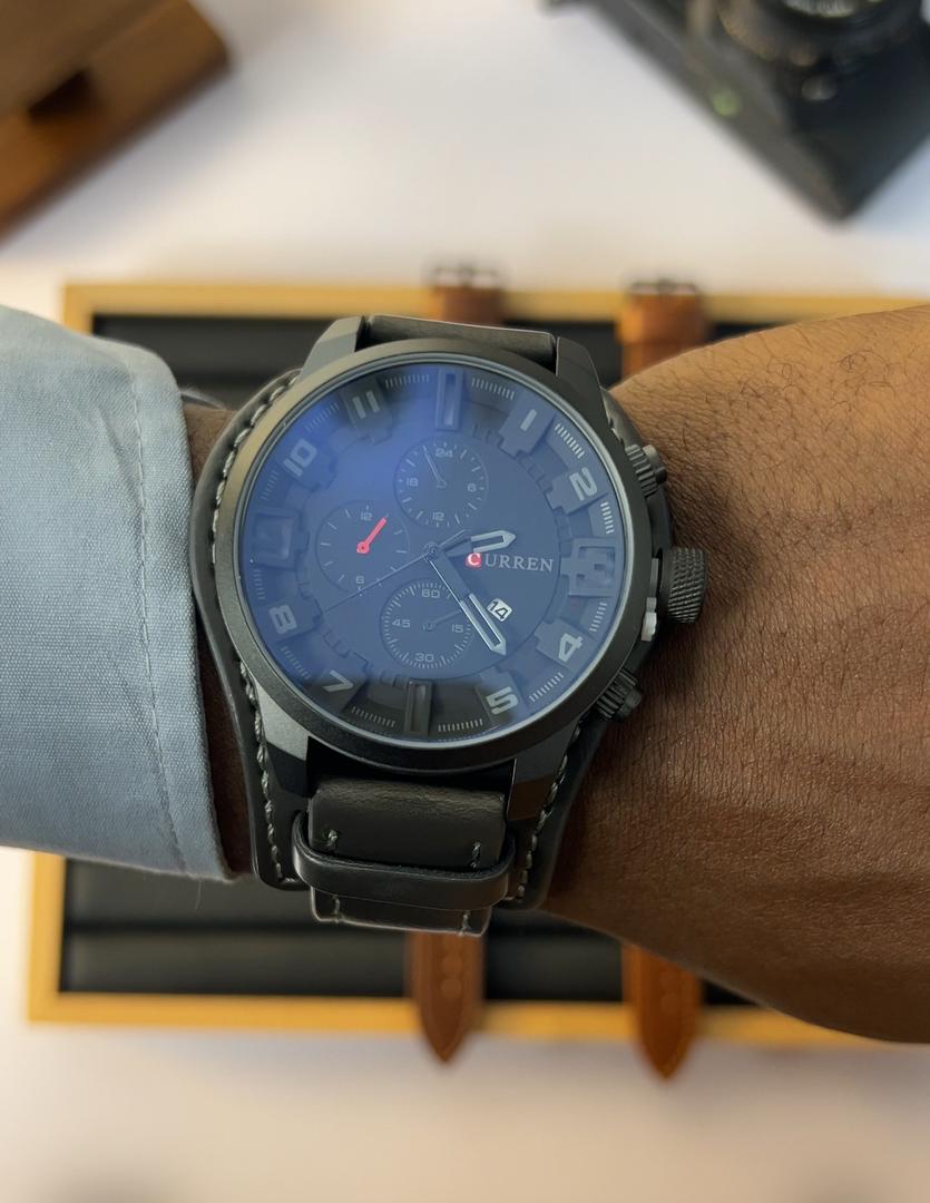 Curren Bold Leather Watch