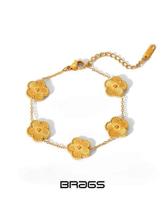 Flora charm bracelet